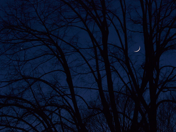 Venus+New Moon, Dec. 26, 2011