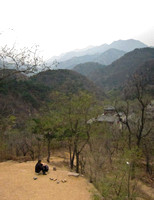 View from the great Wall