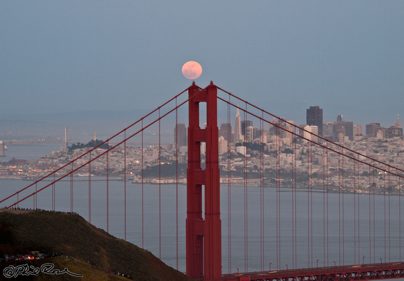 May 5, 2012: "Super" Moon Over the Golden Gate